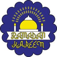Ramadan kareem islamisch Hintergrund Vektor. Grafik Design zum das Dekoration von Geschenk Zertifikate, Banner, Karte und Flyer. vektor