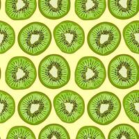 sömlös mönster av kiwi frukt. vektor illustration.