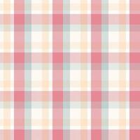 nahtlos Muster von Plaid. prüfen Stoff Textur. gestreift Textil- print.checkered Gingham Stoff nahtlos Muster. Vektor nahtlos Muster.