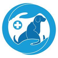 Veterinär Klinik Symbol. vektor