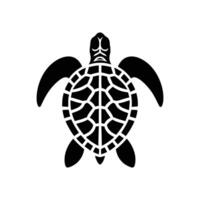 elegant sköldpadda symbol platt grafisk design sköldpadda ikon vektor