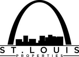 st Louis logotyp design vektor konst