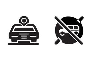 der Verkehr Auto Design Symbol Vektor Illustrator