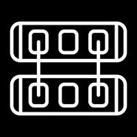 Netzwerk-Switch-Vektor-Symbol vektor