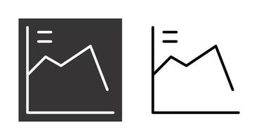 ekonomisk nedgången vektor ikon