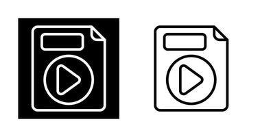 Video Datei Vektor Symbol