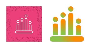 Diagrammvektorsymbol vektor