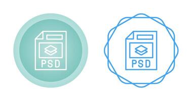 psd Datei Vektor Symbol