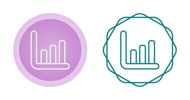 Diagramm Histogramm Vektor Symbol
