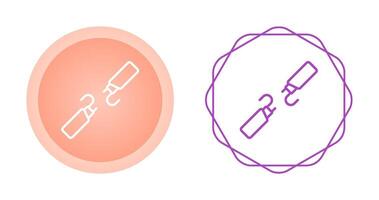 Symbol für gebrochenen Drahtvektor vektor