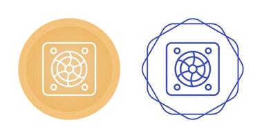 Vektorsymbol für Kühlgebläse vektor