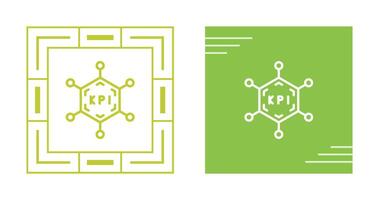 Schlüssel Performance Indikatoren Vektor Symbol