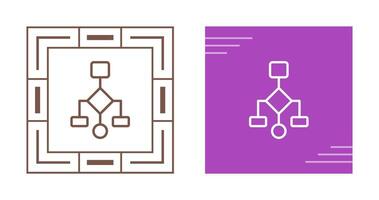 Affinität Diagramm Vektor Symbol