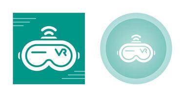 virtuell Wirklichkeit Headset Vektor Symbol