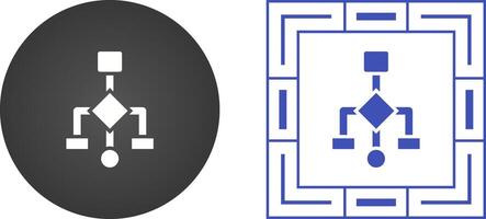 Affinität Diagramm Vektor Symbol