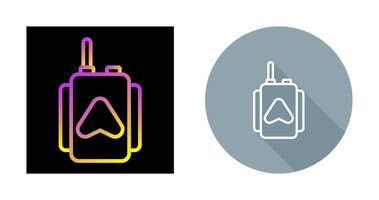 Handheld Geographisches Positionierungs System Vektor Symbol