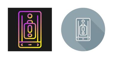 Vektorsymbol für Batteriestand vektor