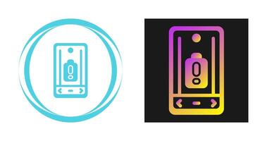 Vektorsymbol für Batteriestand vektor