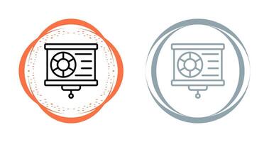 Vektorsymbol für die Datenvisualisierung vektor