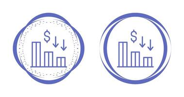 Finanzvektorsymbol vektor