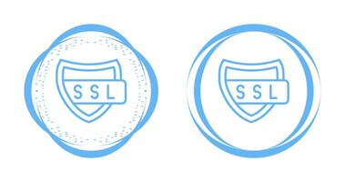 ssl Zertifikat Vektor Symbol