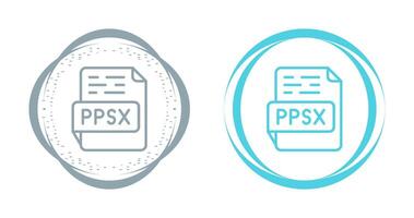 ppsx vektor ikon
