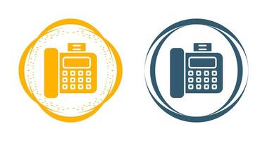 Vektorsymbol für Faxgerät vektor
