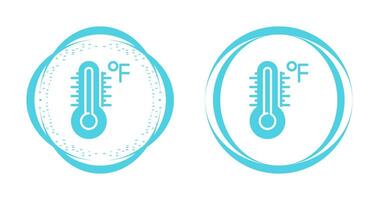 Thermometer-Vektor-Symbol vektor