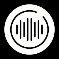 Audio- Spektrum Kreis Vektor Symbol