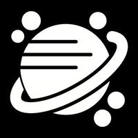 Planet-Vektor-Symbol vektor