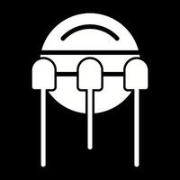 Sputnik-Vektorsymbol vektor