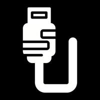 USB-Vektorsymbol vektor