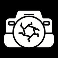 DSLR-Kamera-Vektorsymbol vektor