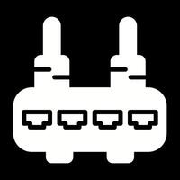 Router-Vektor-Symbol vektor