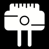 Plug-Vektor-Symbol vektor