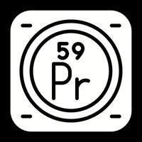 chemisch Element Vektor Symbol