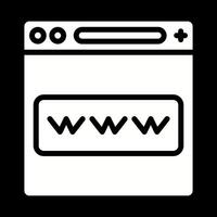 World Wide Web-Vektorsymbol vektor