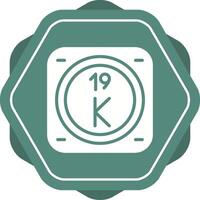 Kalium Vektor Symbol