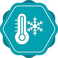 Thermometer-Vektor-Symbol vektor