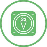 Vanadium Vektor Symbol