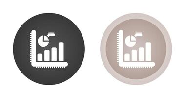 Diagrammvektorsymbol vektor