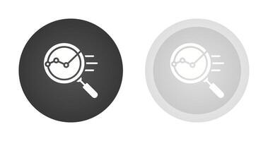 Vektorsymbol für die Datenanalyse vektor
