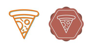 Pizza-Vektor-Symbol vektor