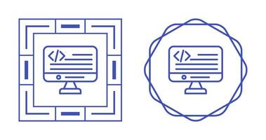 Vektorsymbol für Programmiersprache vektor