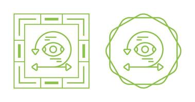 Visualisierungsvektorsymbol vektor