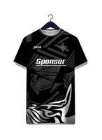 Vektor futuristisch abstrakt Hintergrund Muster zum Sport Jersey Design