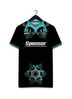 Vektor futuristisch abstrakt Hintergrund Muster zum Sport Jersey Design