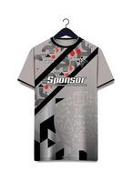 Vektor futuristisch abstrakt Hintergrund Muster zum Sport Jersey Design