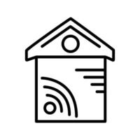 hus wiFi vektor ikon