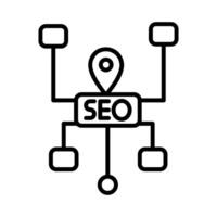 SEO Struktur Vektor Symbol